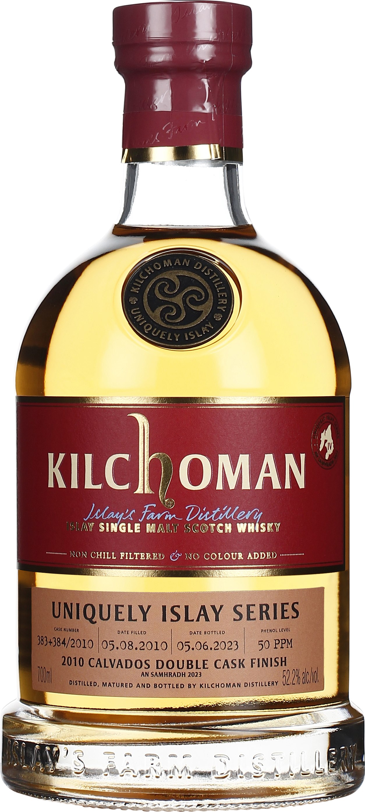 Drankdozijn Kilchoman An Samhradh 2010 Calvados Double Cask 70CL aanbieding