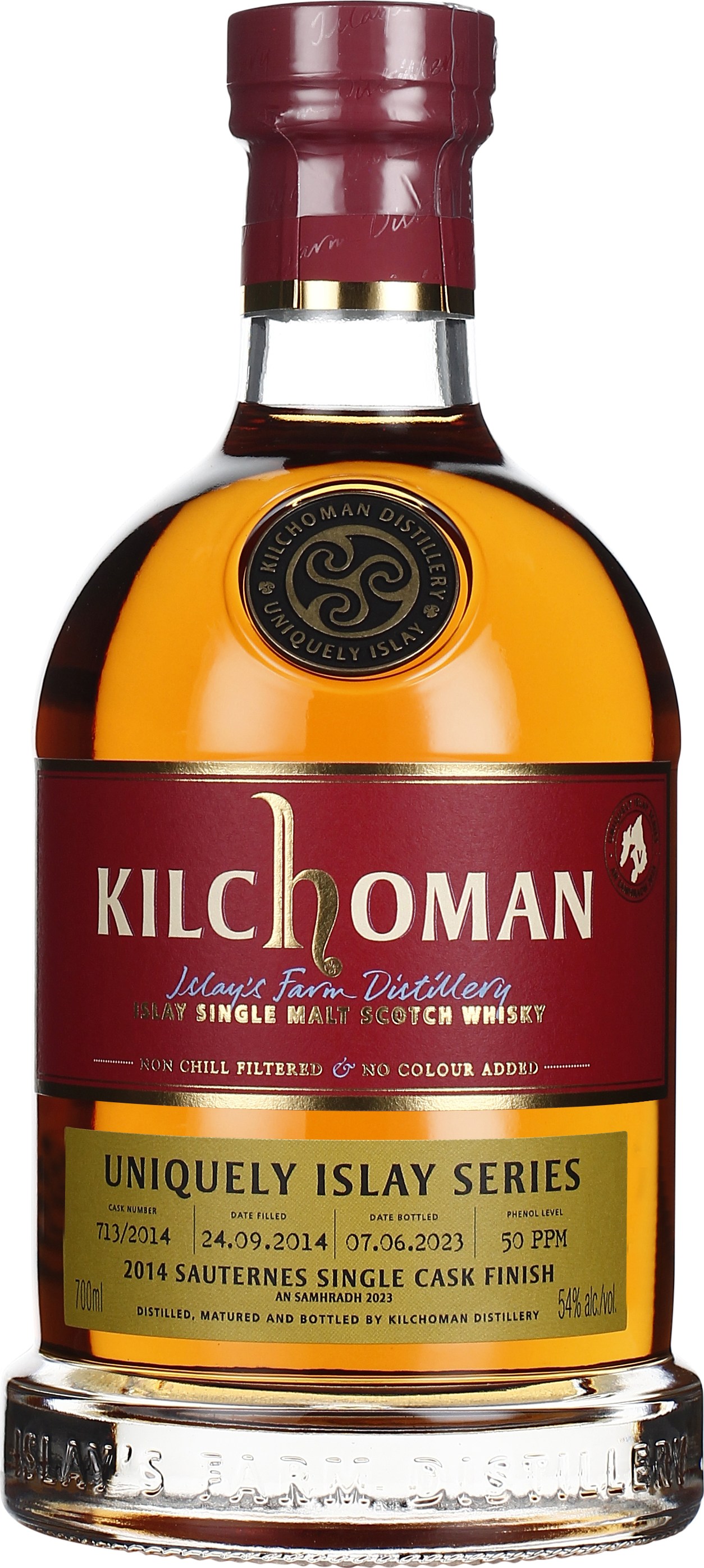 Drankdozijn Kilchoman An Samhradh 2014 Sauternes Single Cask 70CL aanbieding