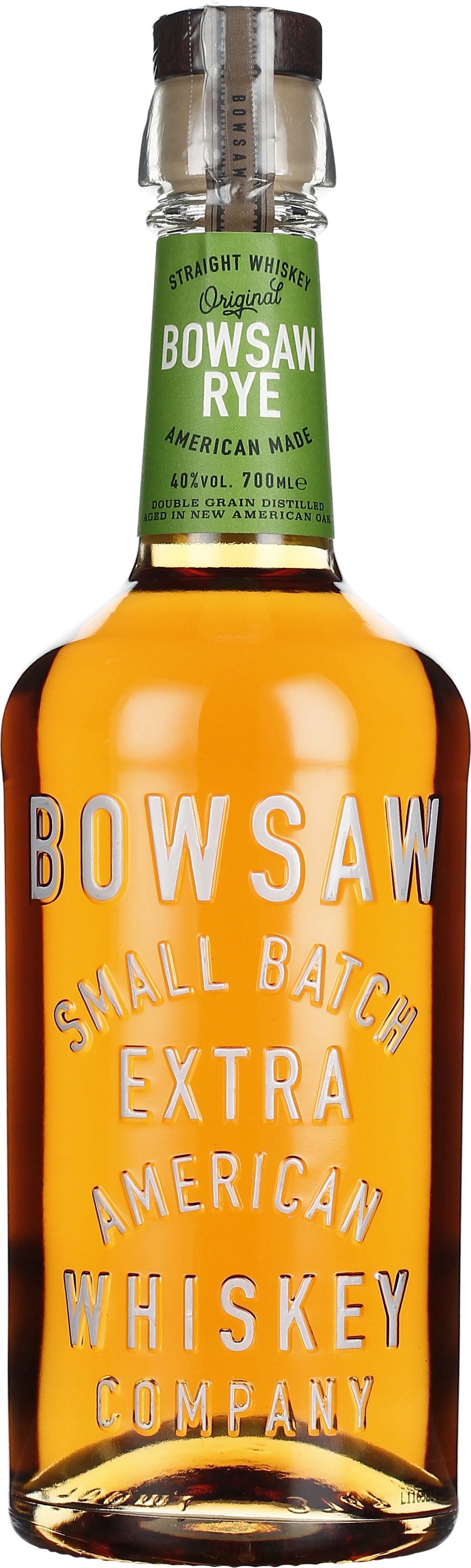 Drankdozijn Bowsaw American Rye Whiskey 70CL aanbieding