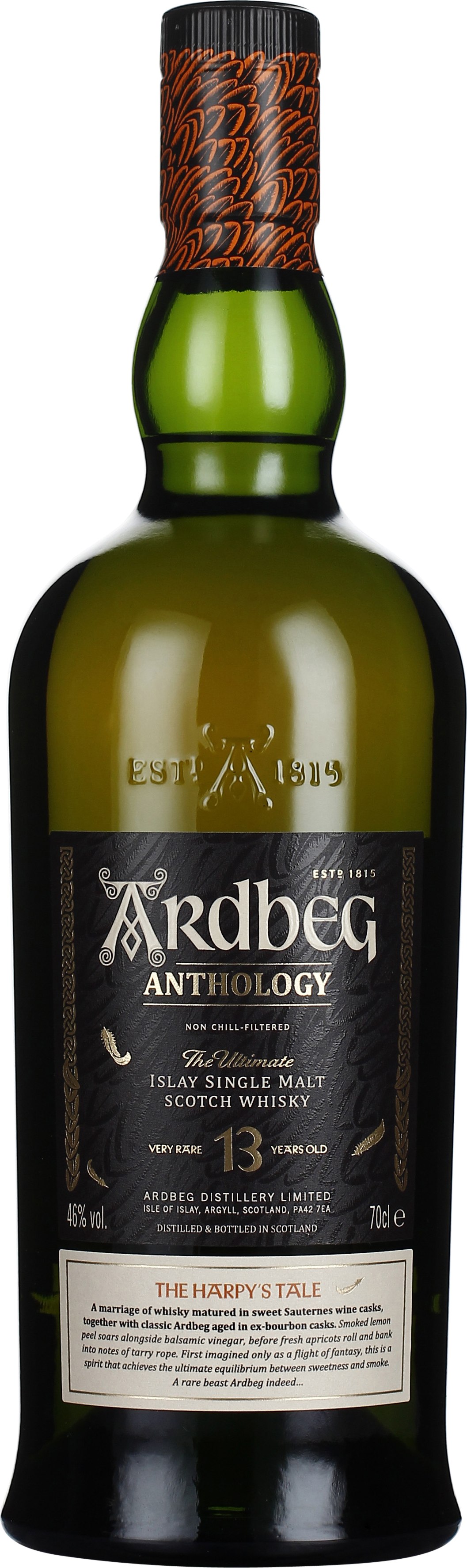 Drankdozijn Ardbeg 13 years Anthology 70CL aanbieding
