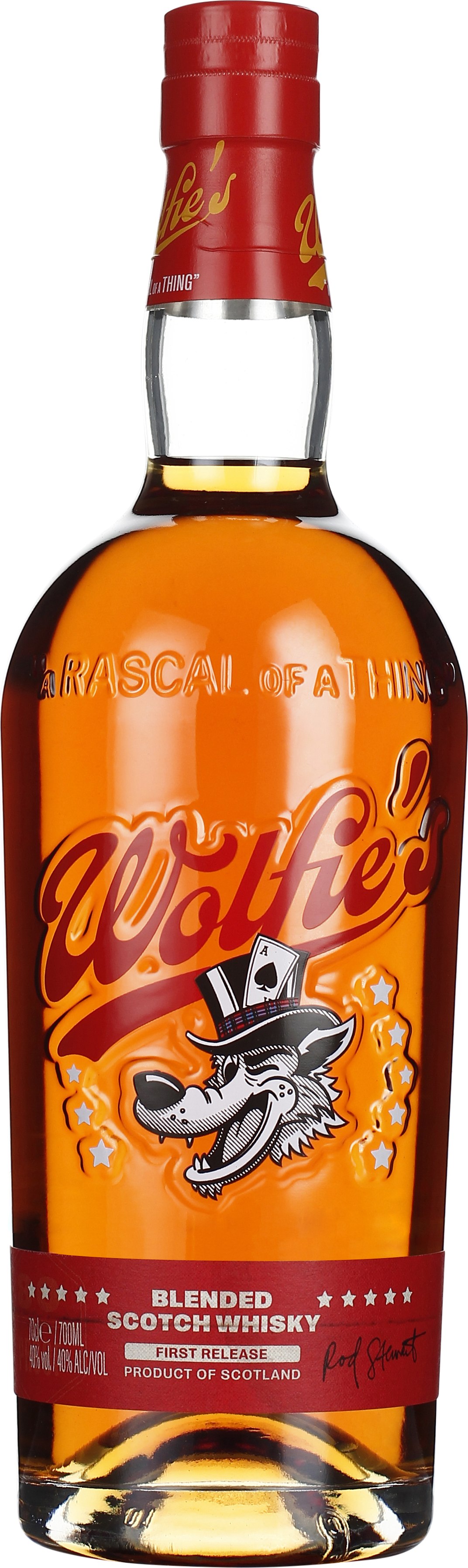 Drankdozijn Wolfie's Blended Whisky 70CL aanbieding