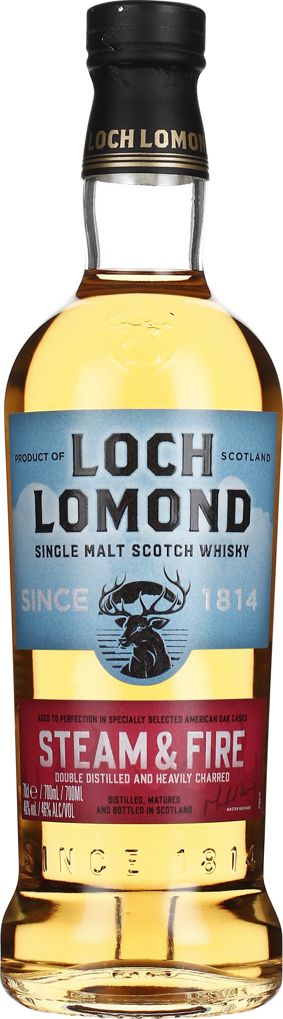 Drankdozijn Loch Lomond Steam & Fire 70CL aanbieding