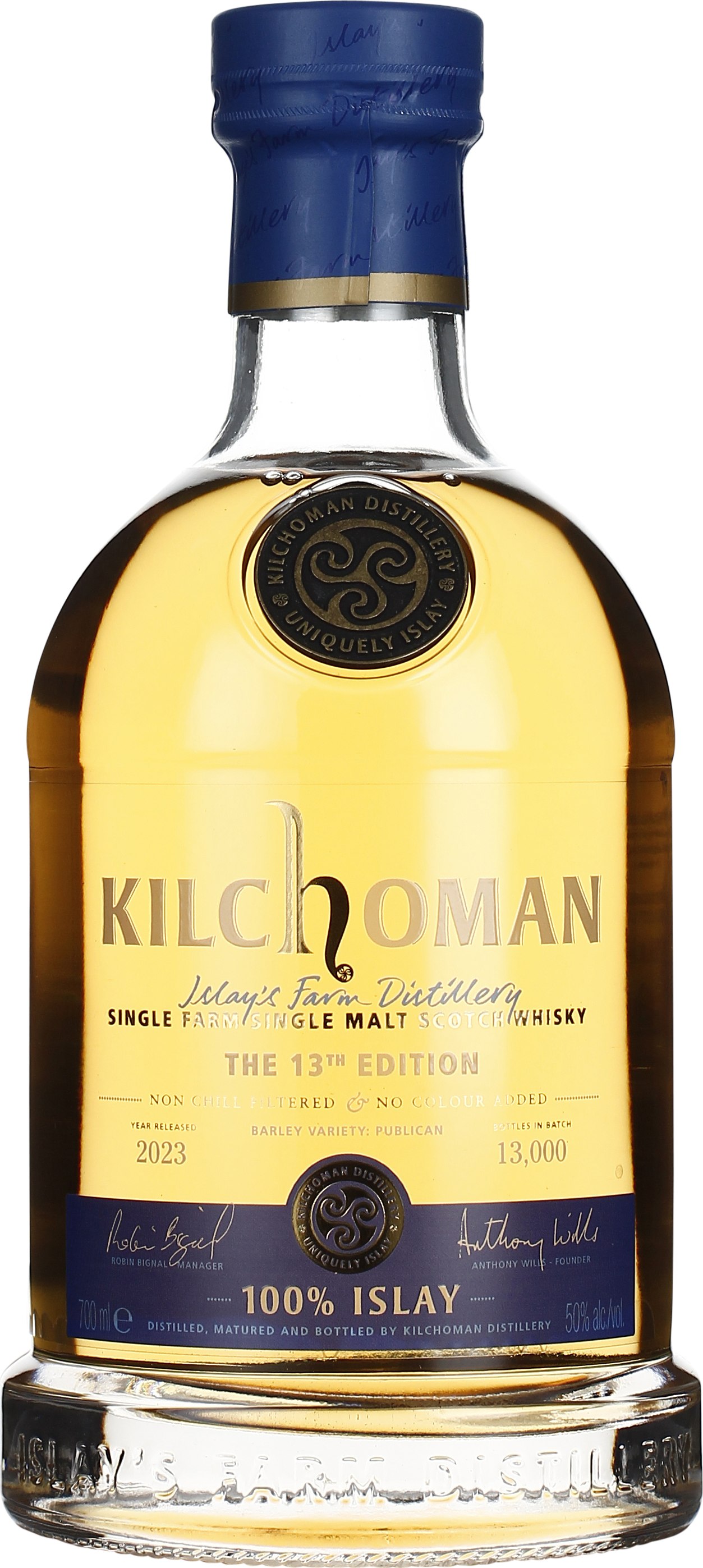 Drankdozijn Kilchoman 100% Islay 13th Edition 70CL aanbieding