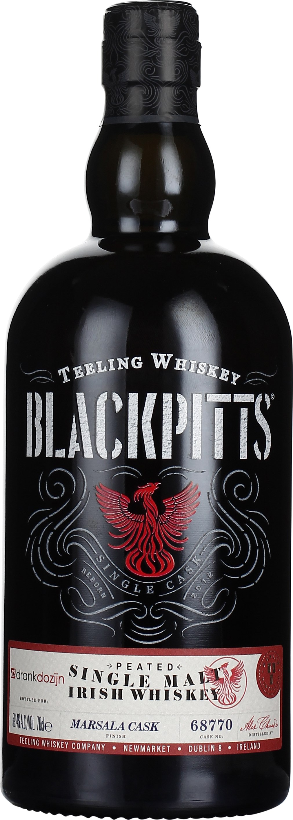 Drankdozijn Teeling Blackpitts Marsala Single Cask 70CL aanbieding