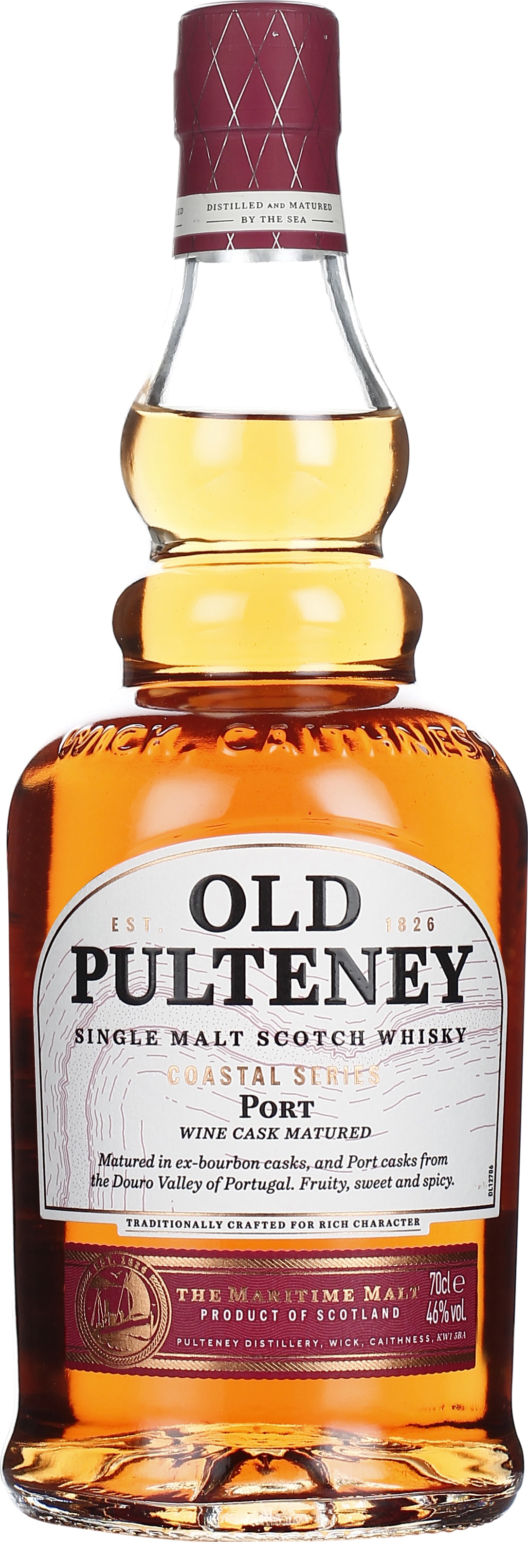 Drankdozijn Old Pulteney Port Finish 70CL aanbieding
