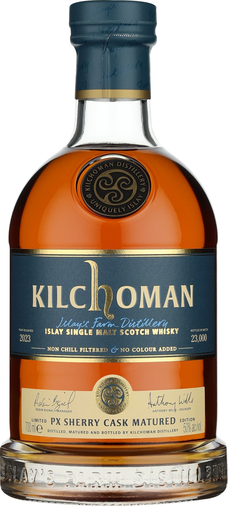 Drankdozijn Kilchoman PX Sherry Cask Matured 2023 70CL aanbieding