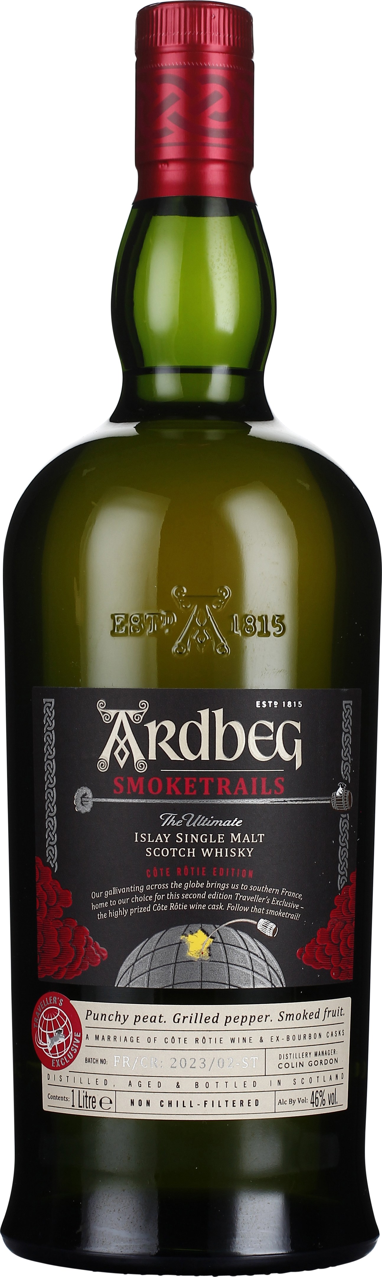 Drankdozijn Ardbeg Smoketrails Côte Rôtie Edition 1LTR aanbieding