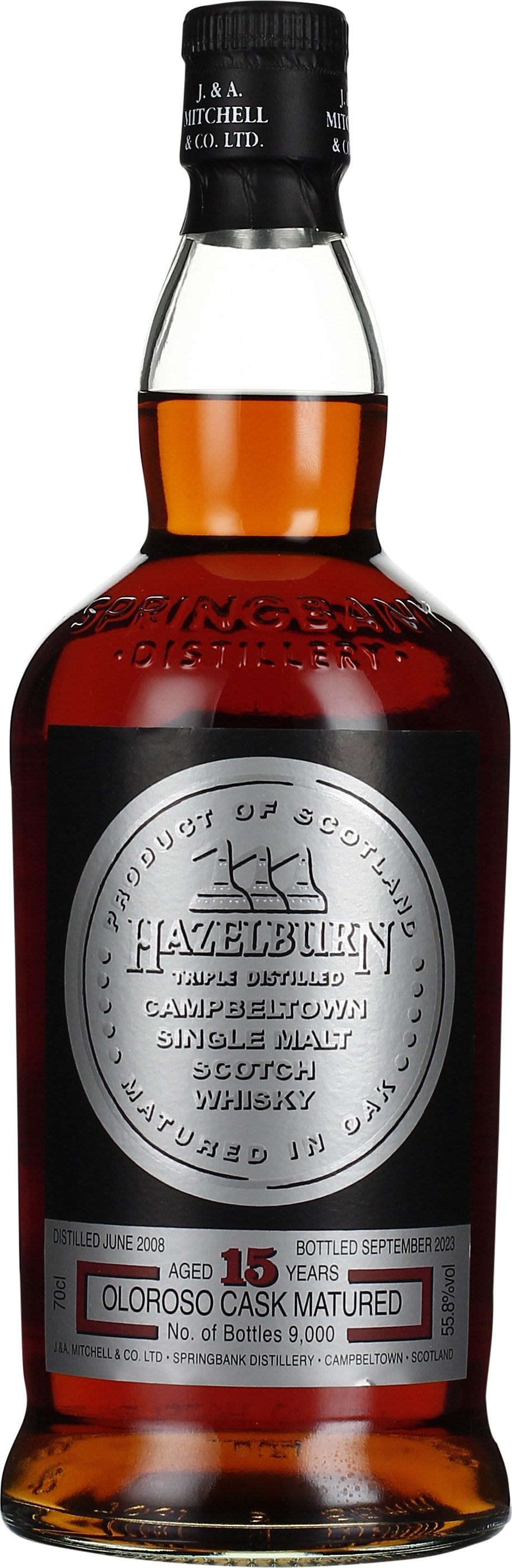 Drankdozijn Hazelburn 15 years Oloroso Cask 70CL aanbieding