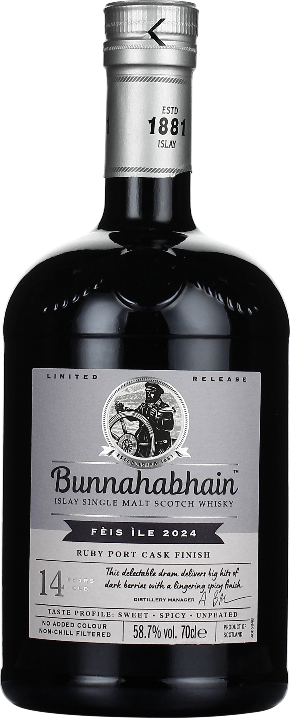 Drankdozijn Bunnahabhain 14 years Ruby Cask 70CL aanbieding