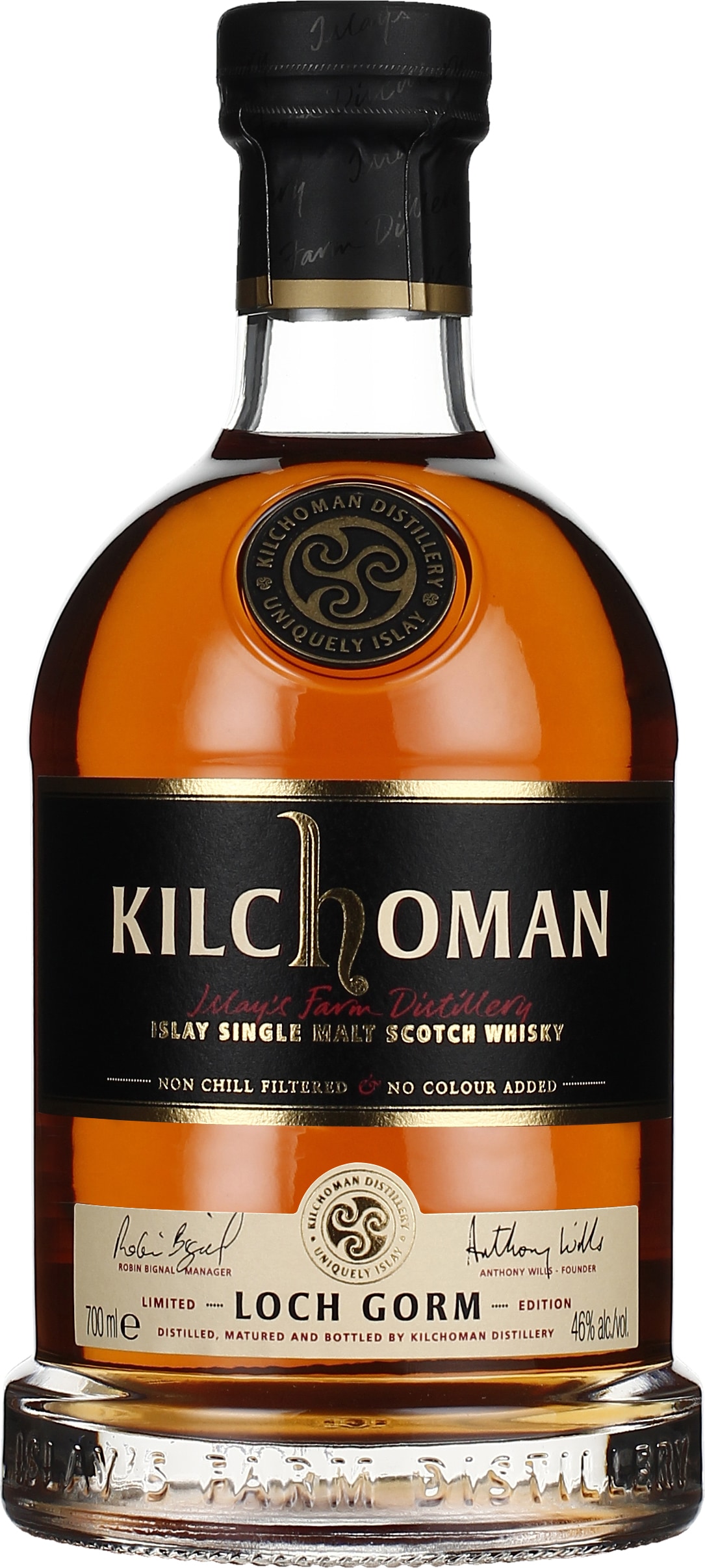 Drankdozijn Kilchoman Loch Gorm Release 2024 70CL aanbieding