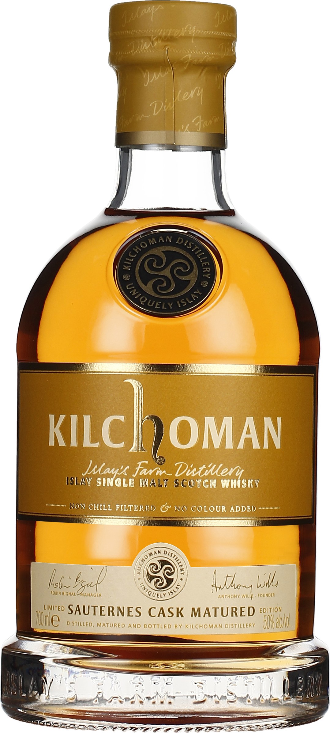 Drankdozijn Kilchoman Sauternes Cask Matured 70CL aanbieding