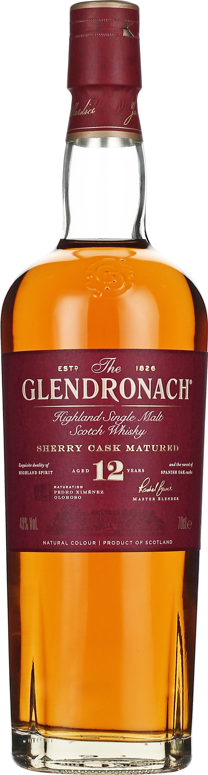 Drankdozijn GlenDronach 12 years Sherry Cask 70CL aanbieding