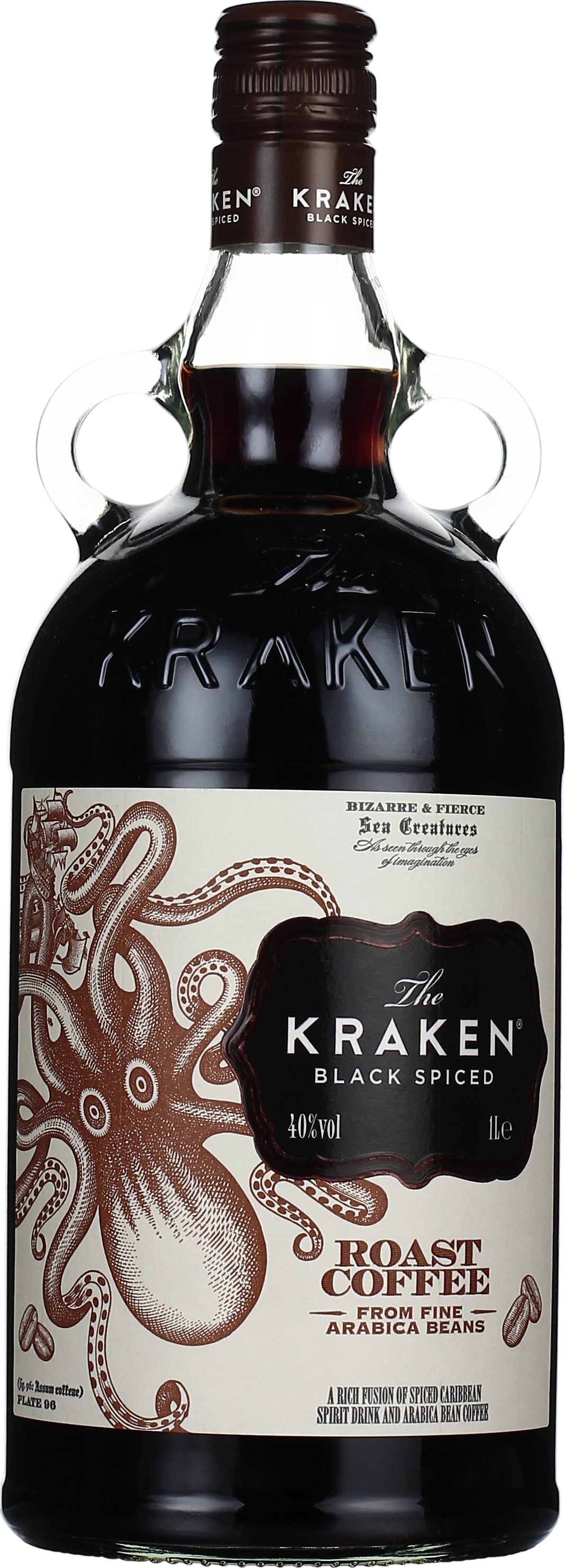 Drankdozijn The Kraken Black Spiced Roast Coffee 1LTR aanbieding
