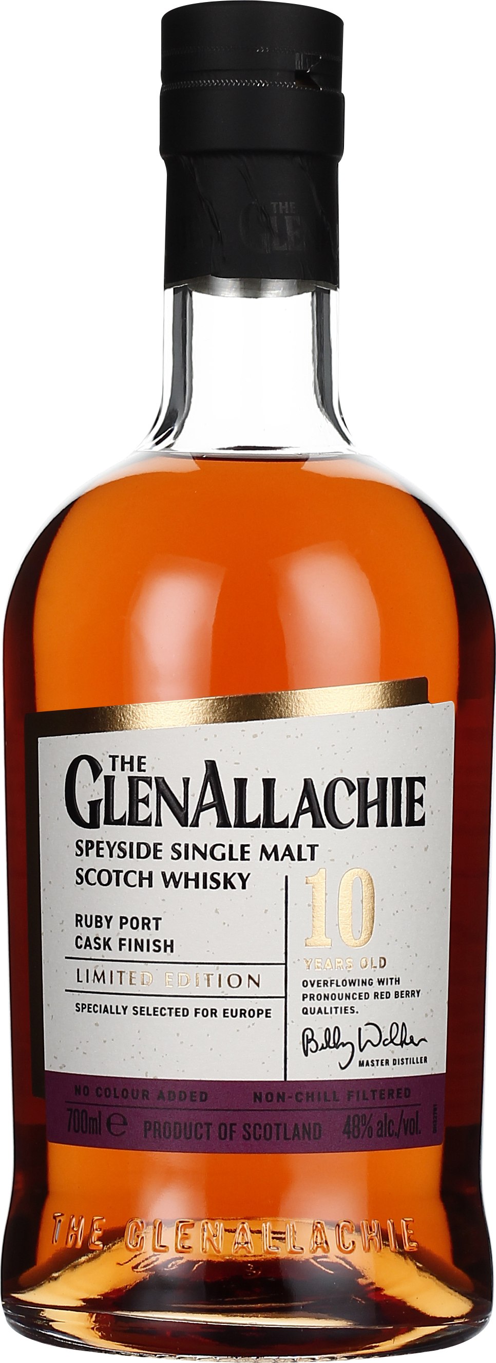 Drankdozijn GlenAllachie 10 years Ruby Port Cask 70CL aanbieding