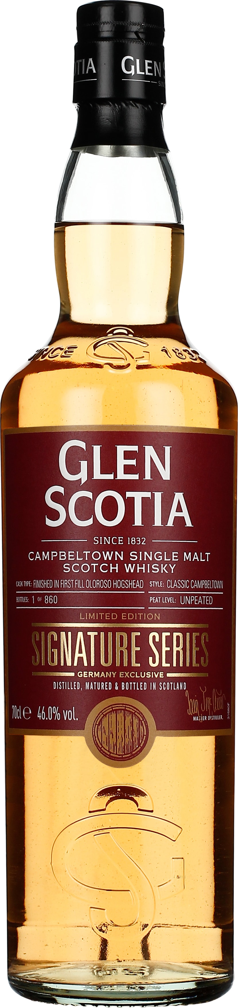 Drankdozijn Glen Scotia Signature Series No.2 70CL aanbieding