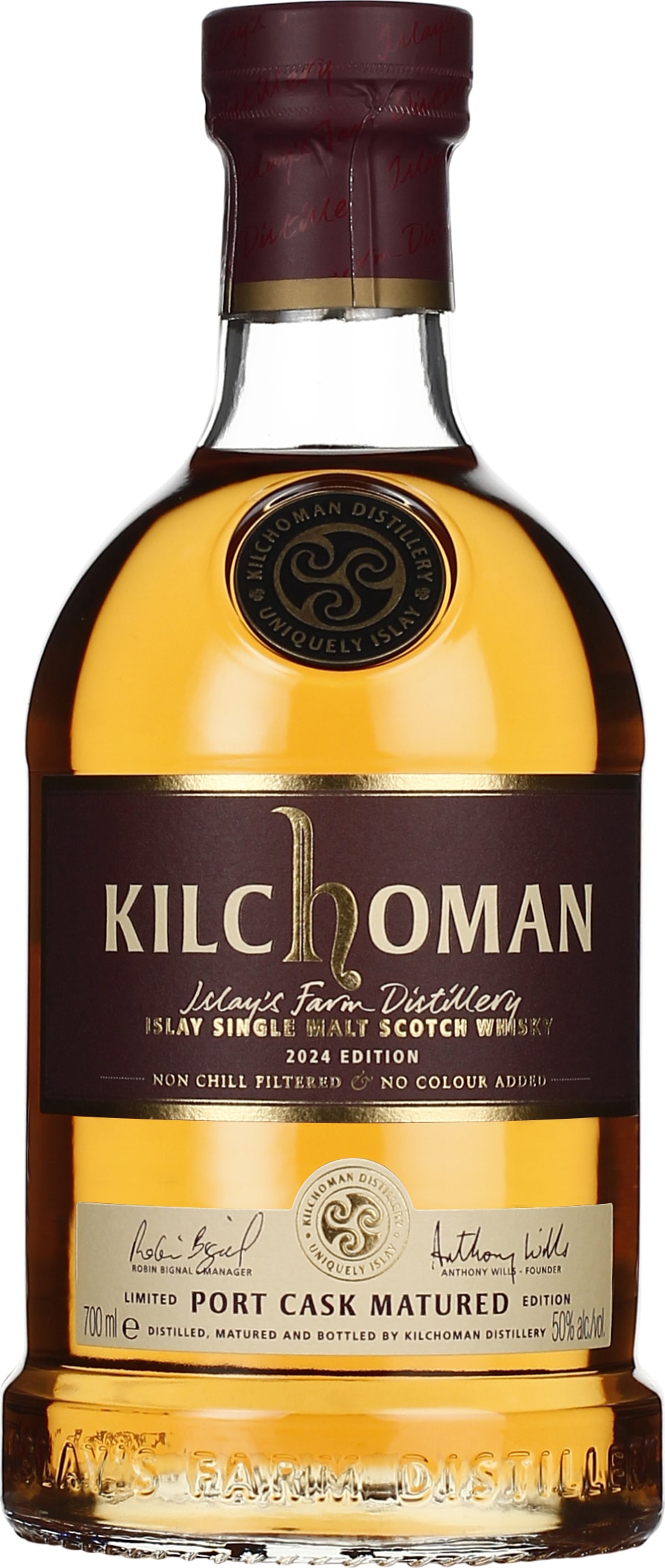 Drankdozijn Kilchoman Port Cask Matured 2024 70CL aanbieding