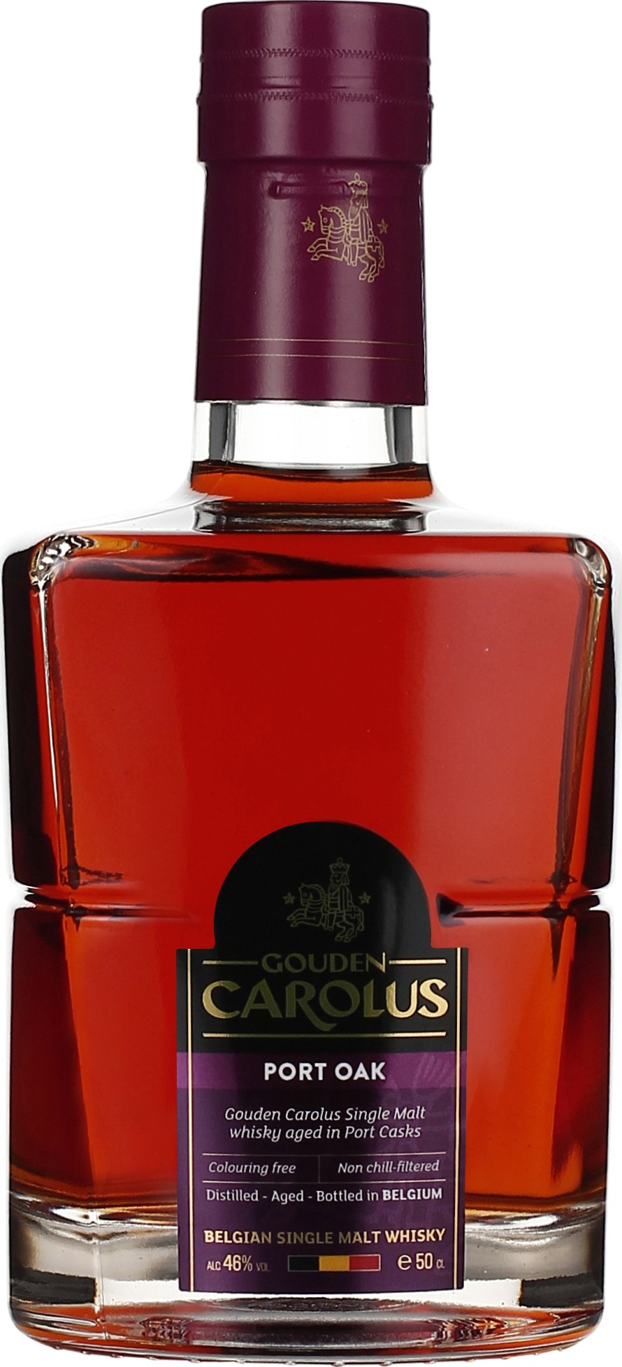 Drankdozijn Gouden Carolus Port Oak Single Malt 50CL aanbieding