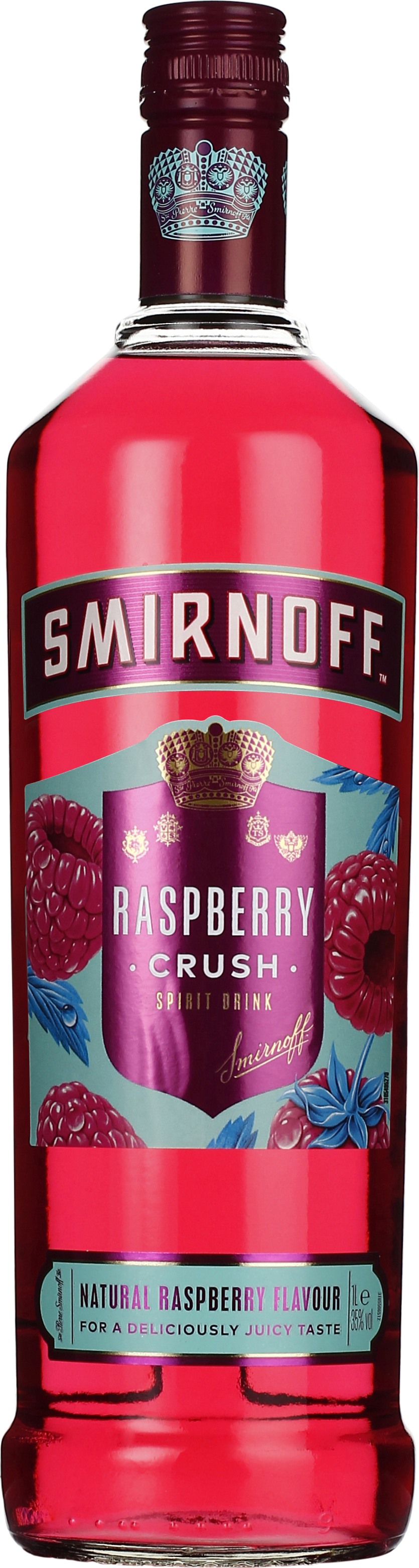 Drankdozijn Smirnoff Raspberry Crush 1LTR aanbieding