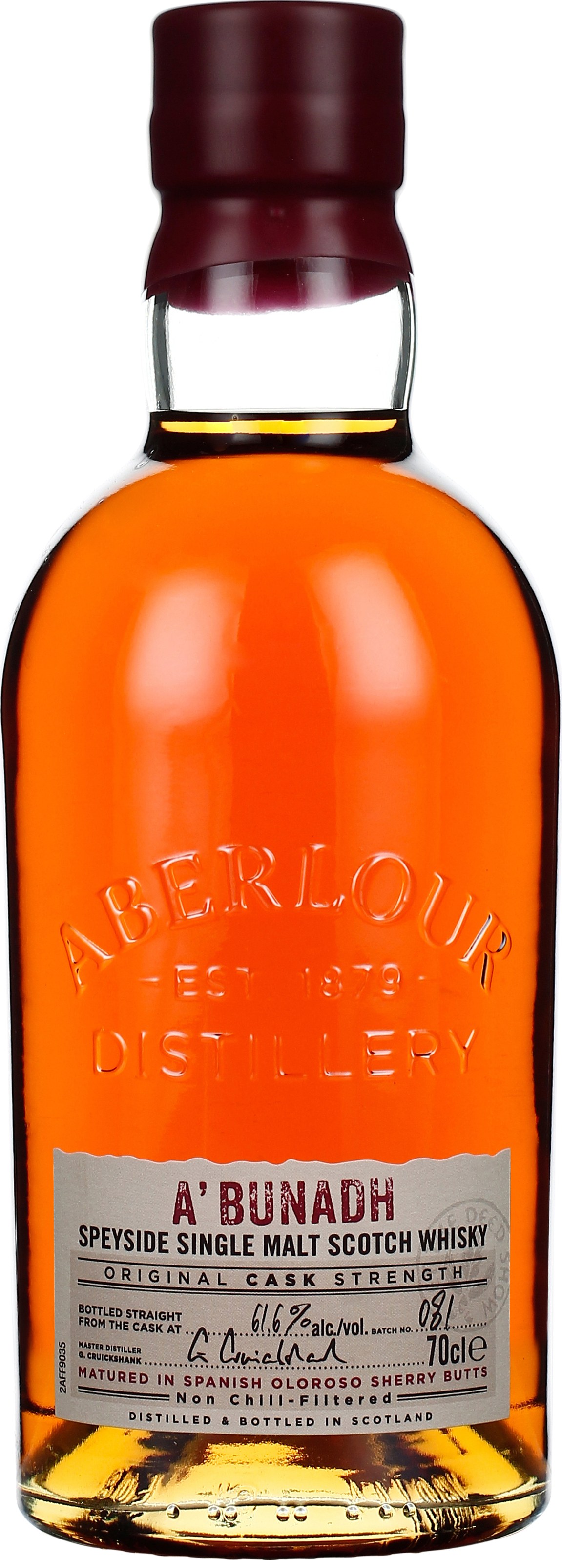 Drankdozijn Aberlour A'Bunadh Batch 81 70CL aanbieding