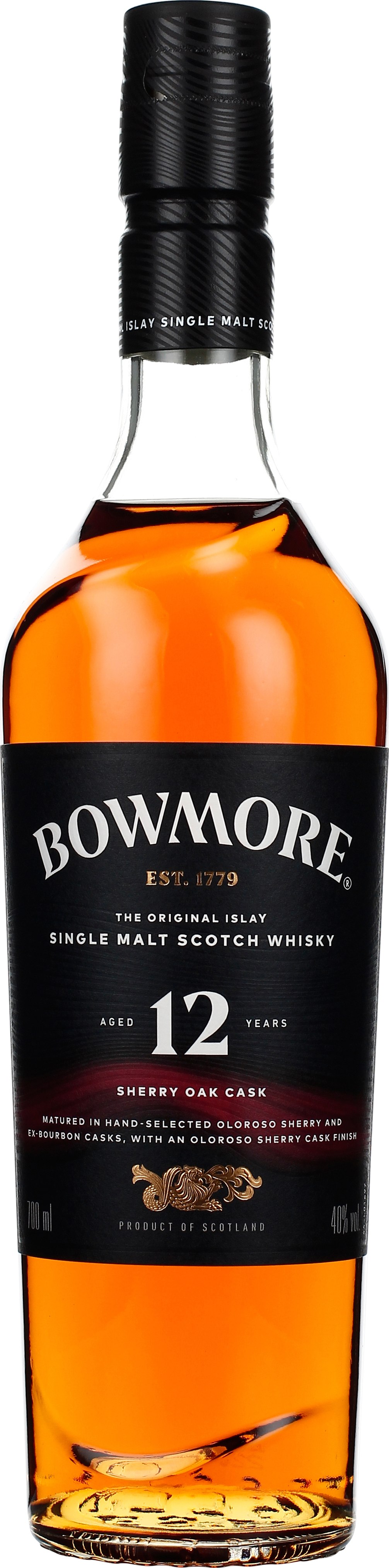 Drankdozijn Bowmore 12 years Sherry Single Malt 70CL aanbieding
