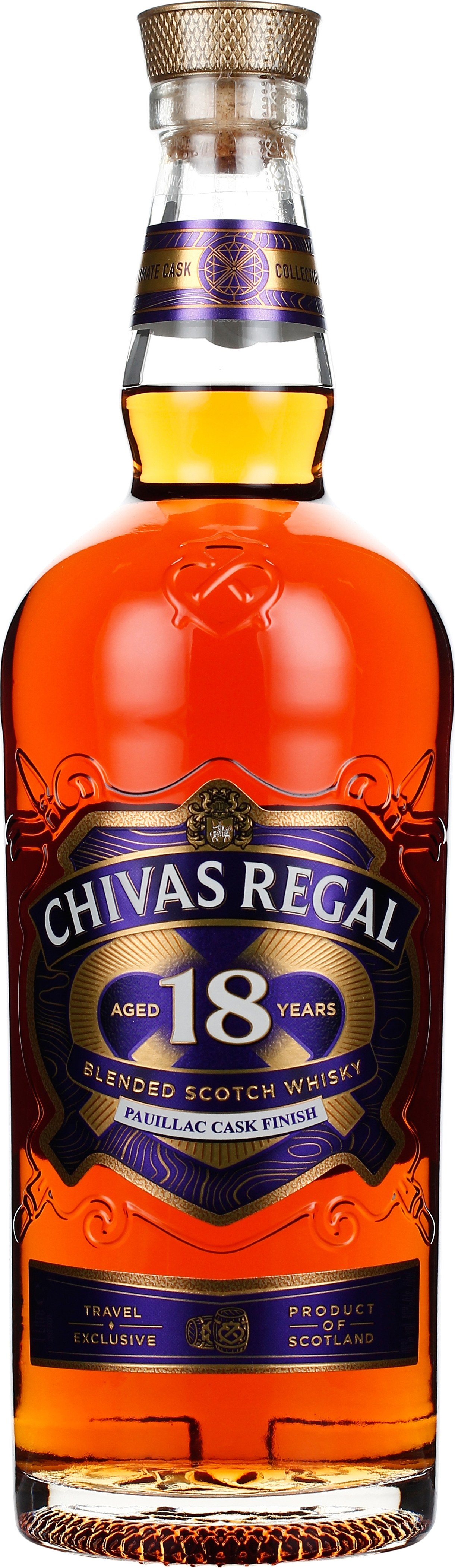 Drankdozijn Chivas 18 years Pauillac Cask Finish 1LTR aanbieding