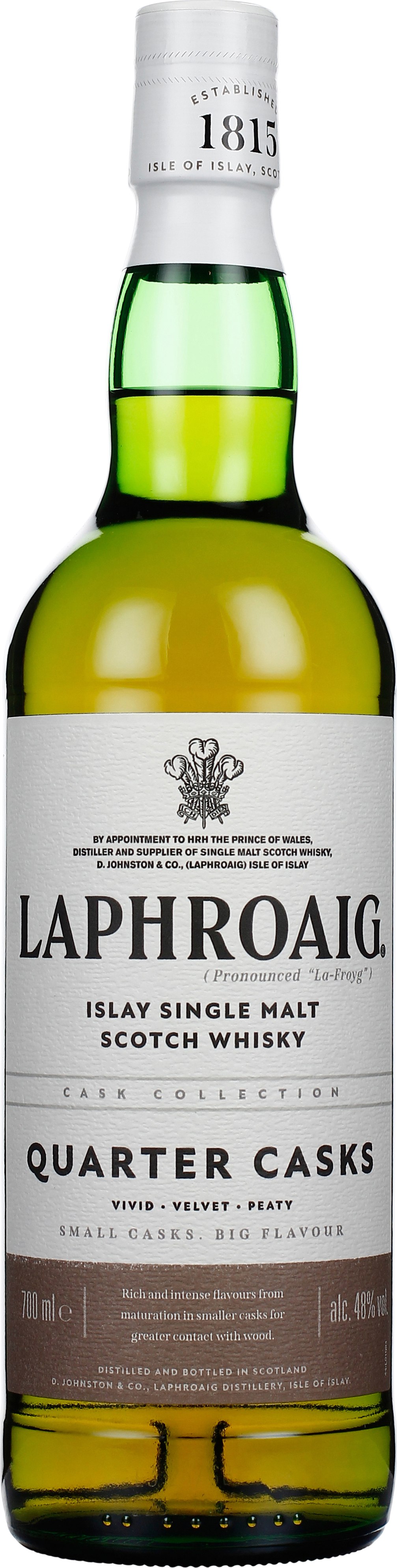 Drankdozijn Laphroaig Quarter Casks 70CL aanbieding