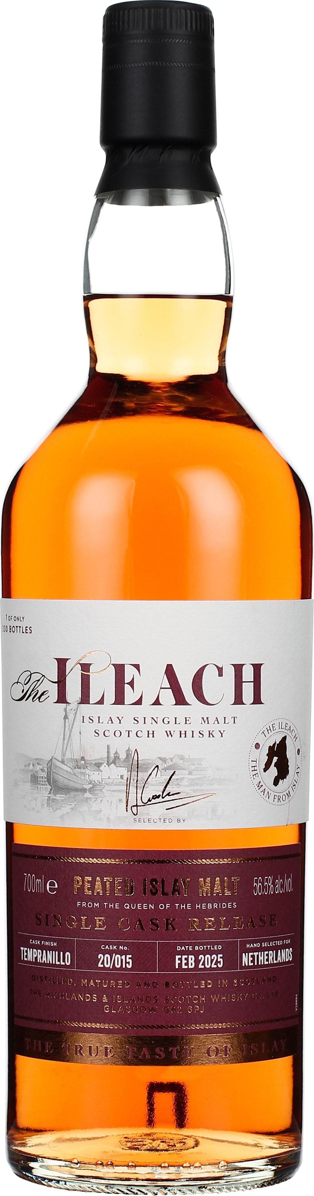 Drankdozijn The Ileach Tempranillo Single Cask 70CL aanbieding