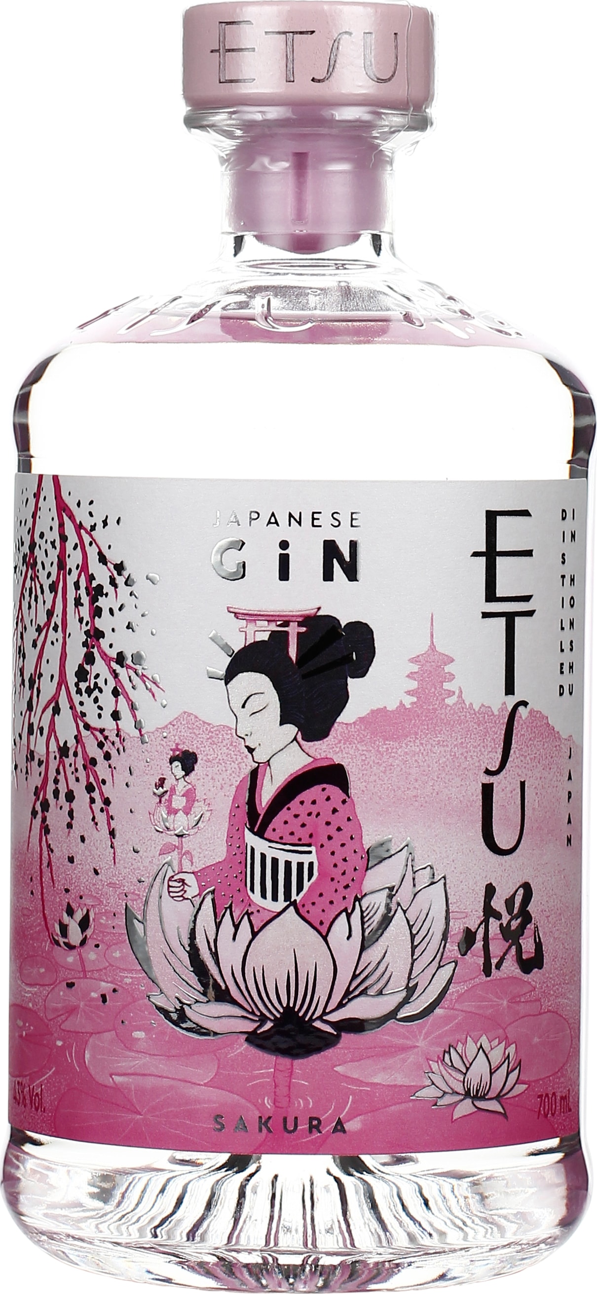Drankdozijn Etsu Sakura Handcrafted Gin 70CL aanbieding
