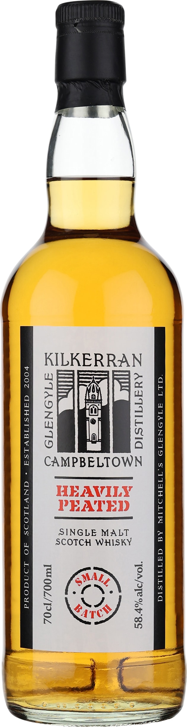 Drankdozijn Kilkerran Heavily Peated Batch 12 70CL aanbieding