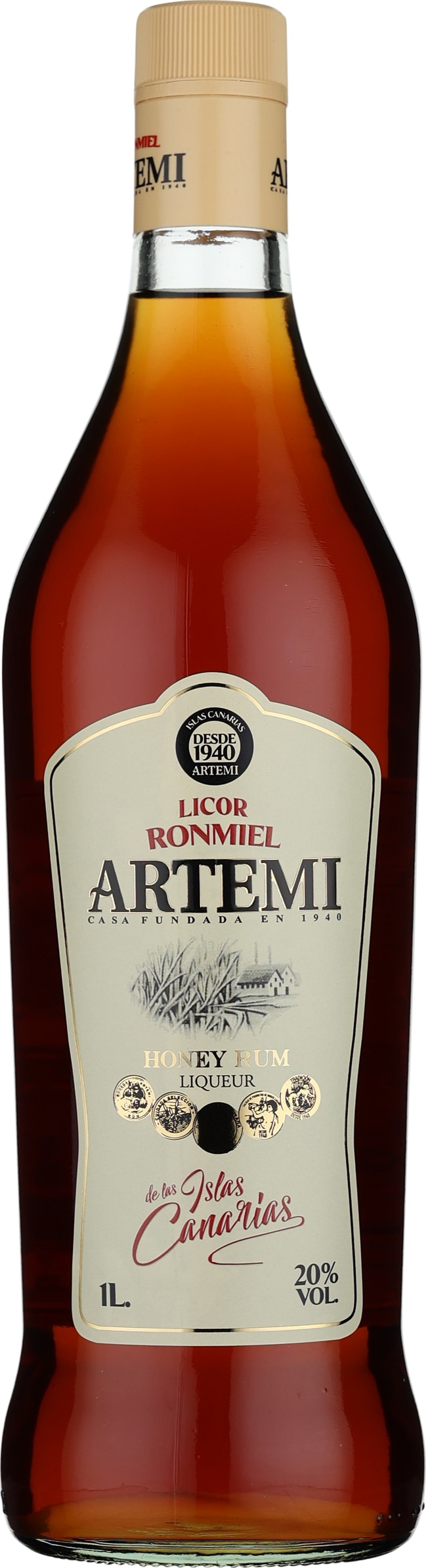 Drankdozijn Ron Miel Artemi Honingrum 1LTR aanbieding