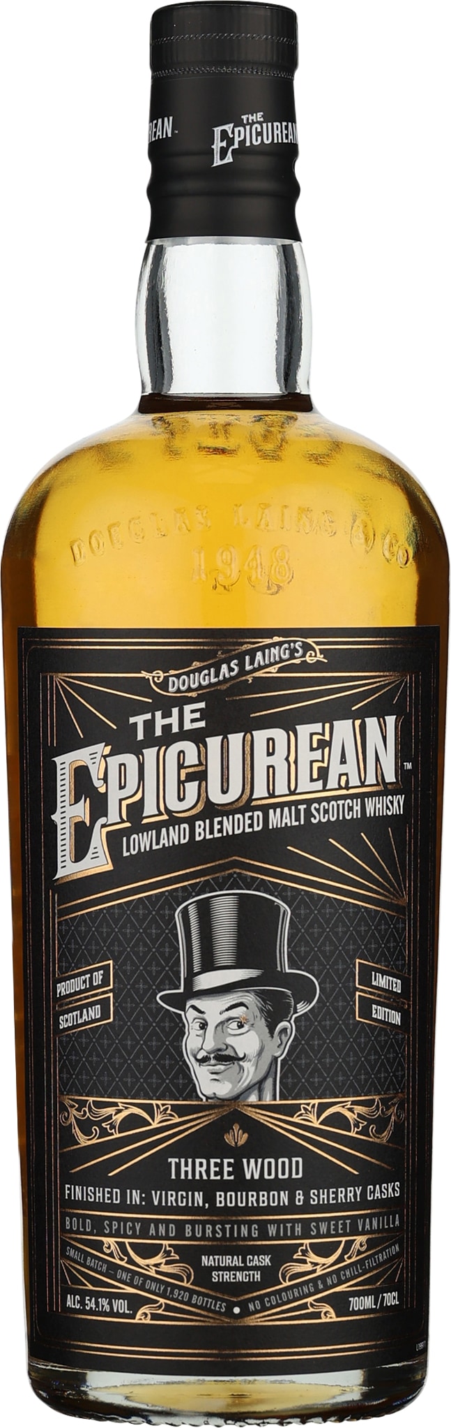 Drankdozijn Douglas Laing's The Epicurean Three Wood Finish 70CL aanbieding