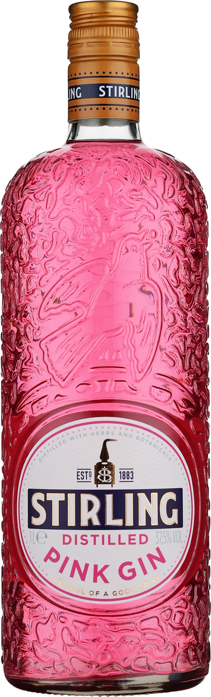 Drankdozijn Stirling Pink Gin 1LTR aanbieding