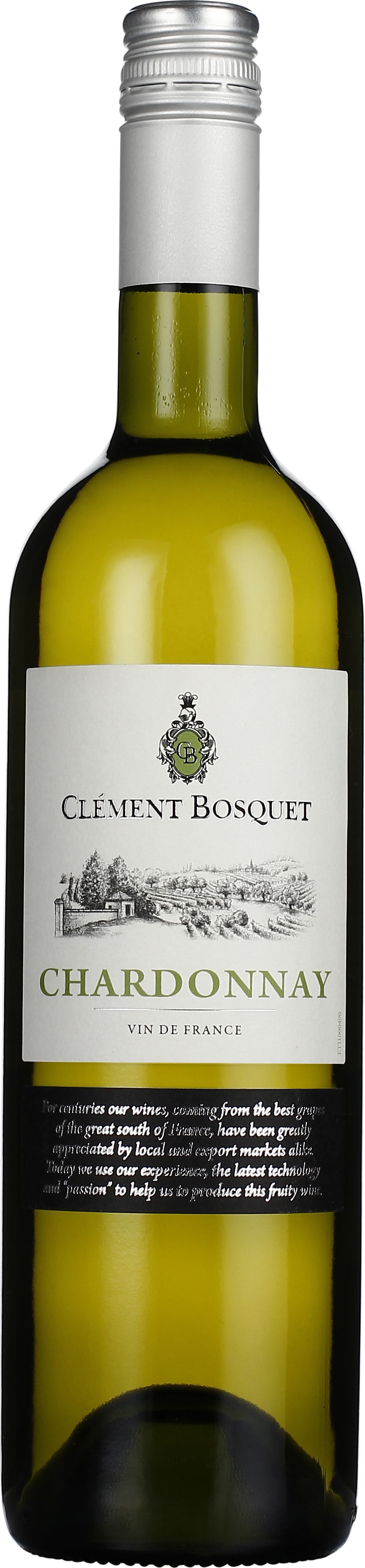 Drankdozijn Clement Bosquet Chardonnay 75CL aanbieding