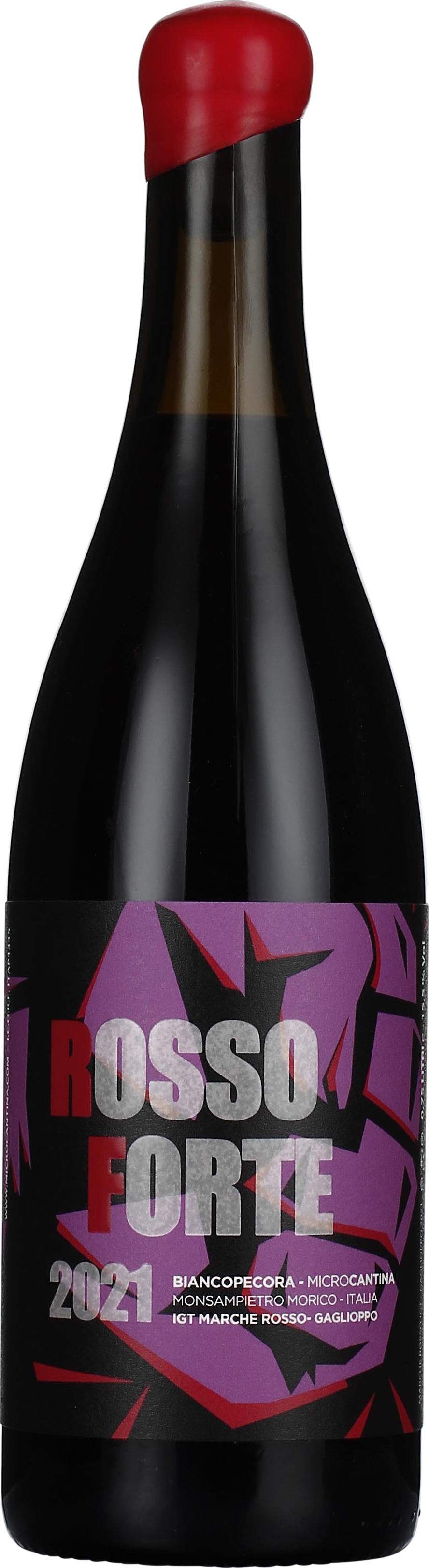 Drankdozijn MicroCantina Rosso Forte Gaglioppo 75CL aanbieding