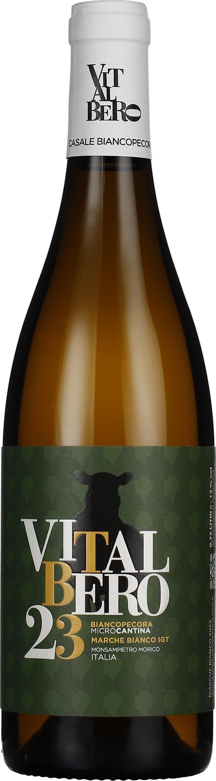 Drankdozijn MicroCantina Vitalbero Pecorino-Trebbiano Bianco 75CL aanbieding