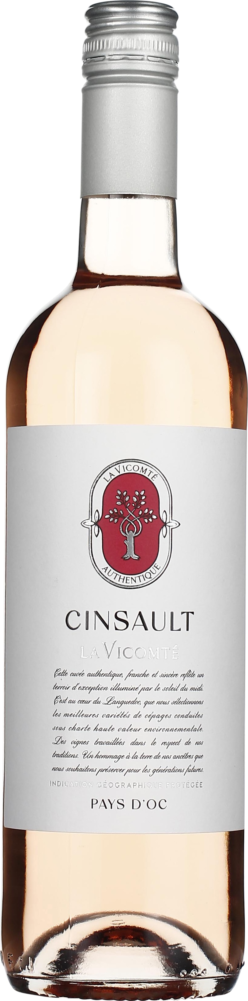 Drankdozijn La Vicomté Cinsault Rose 75CL aanbieding