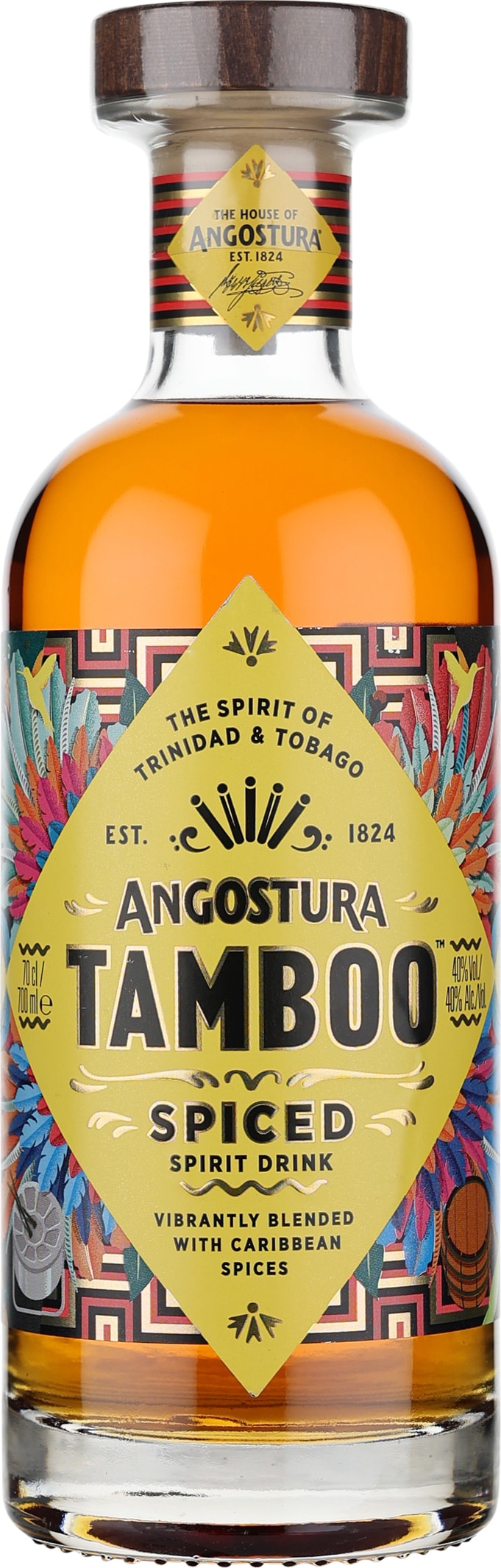 Drankdozijn Angostura Tamboo Spiced 70CL aanbieding