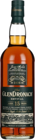 GlenDronach 15 years Revival Single Malt 70CL