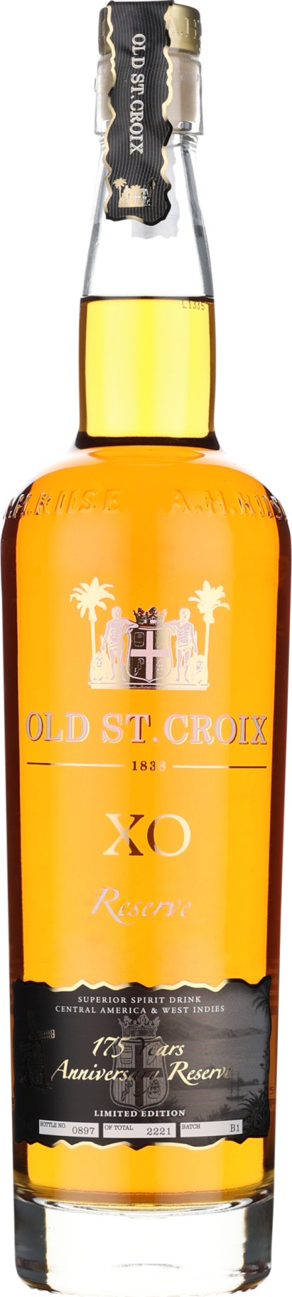 Product afbeelding: Old St. Croix XO 175 years Anniversary Rum