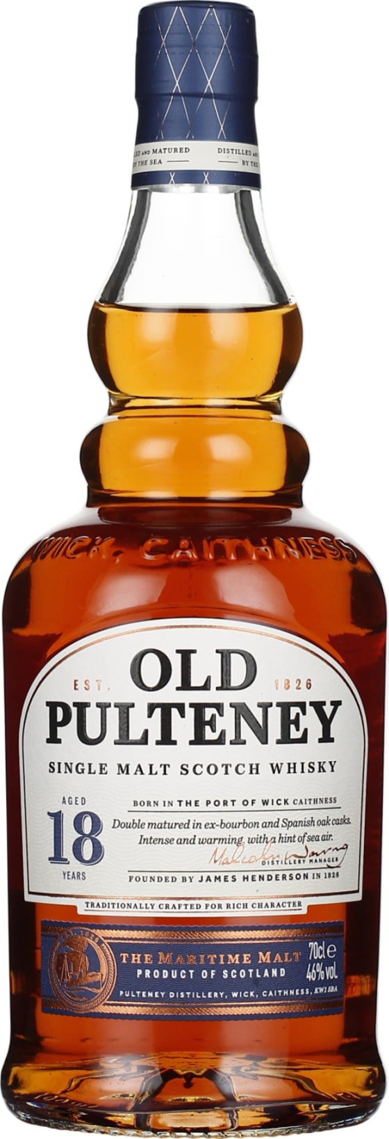 Product afbeelding: Old Pulteney 18 years Single Malt