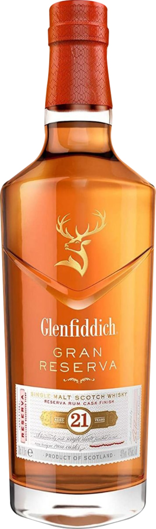 Product afbeelding: Glenfiddich 21 years Reserva Rum Cask Finish Single Malt