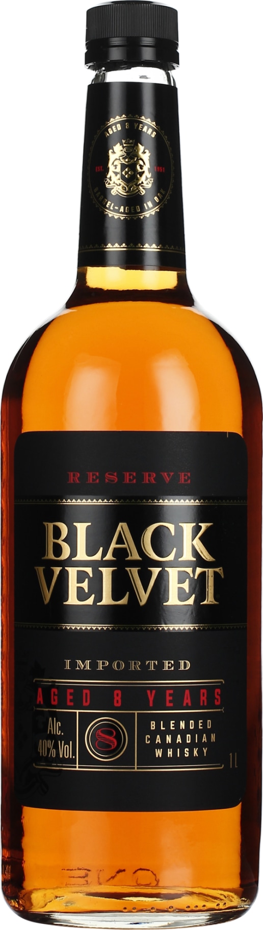 Product afbeelding: Black Velvet 8 years Reserve