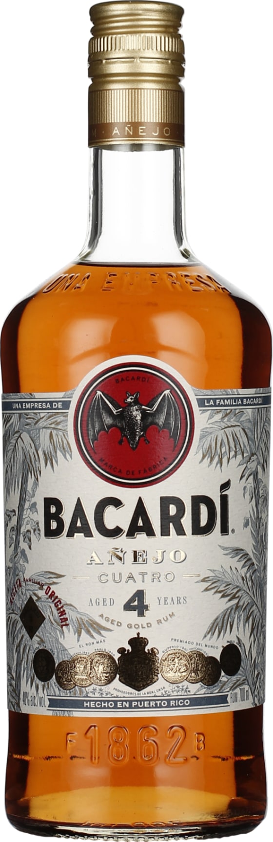 Product afbeelding: Bacardi Anejo Cuatro