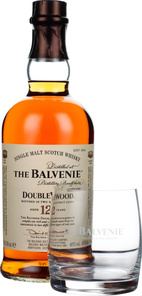 Product afbeelding: Balvenie 12 years Double Wood Giftset