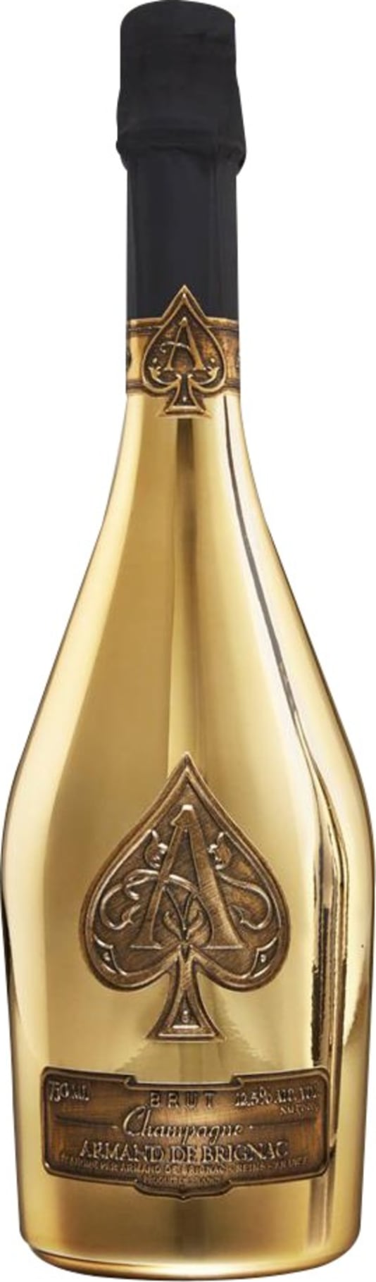 Product afbeelding: Armand de Brignac Brut Gold - Velvet Giftbag