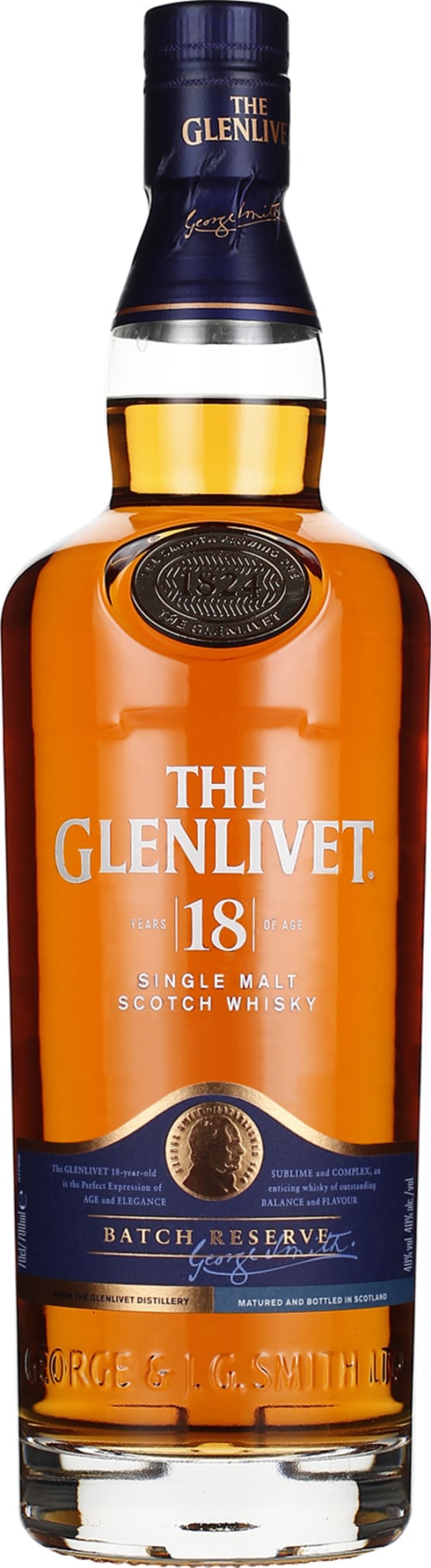 Product afbeelding: The Glenlivet 18 years Batch Reserve Single Malt