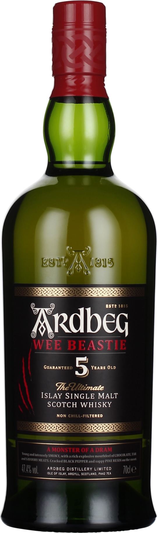 Product afbeelding: Ardbeg 5 years Wee Beastie