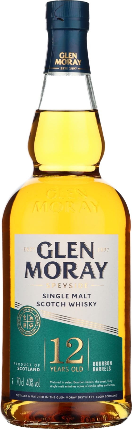 Product afbeelding: Glen Moray 12 years Single Malt