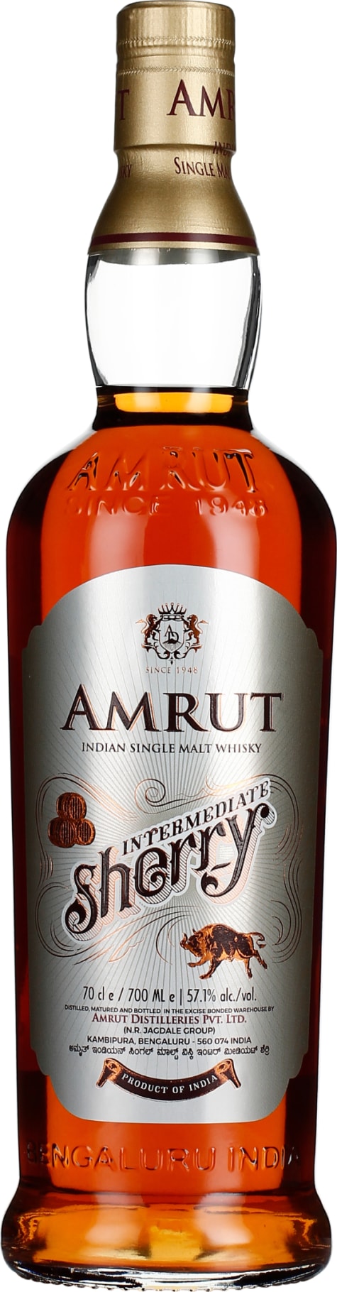 Product afbeelding: Amrut Intermediate Sherry