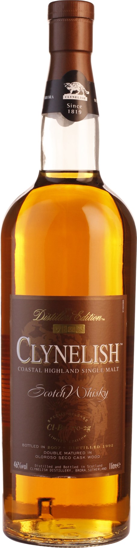Product afbeelding: Clynelish Distillers Edition 1992-2007